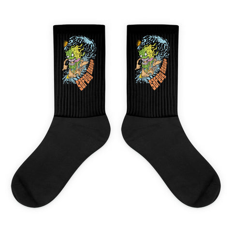 Surf Monster Socks