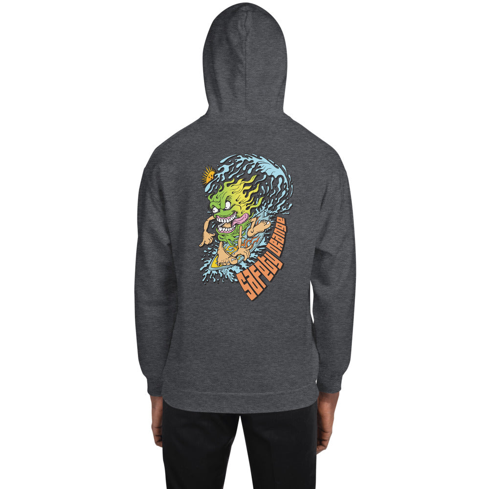 afraid of monsters hoodie Surf Monster Hoodie – Safety Orange