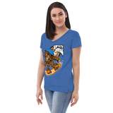 Sasquatch Women’s recycled v-neck t-shirt